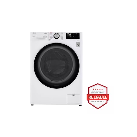 Lg LG 2.4 cu.ft. Smart Wi-Fi Enabled Compact Front Load Washer/Dryer Combo WM3555HWA